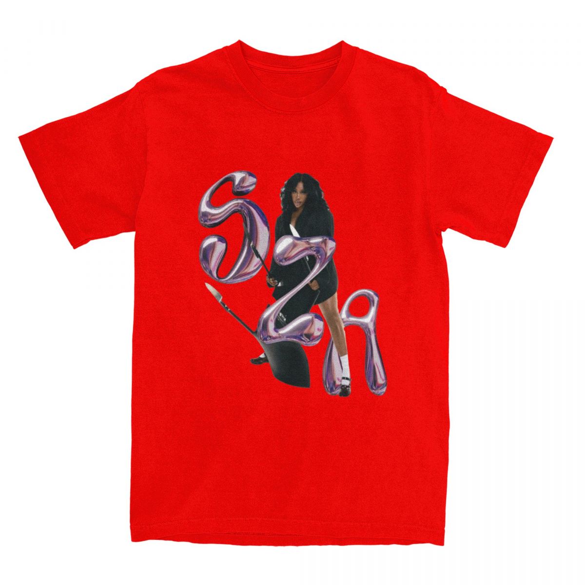 

Vintage SZA SOS Tour Outfit Music Fan Gifts T Shirt for Unisex Women Cotton Good Day Concert Merch Tee Shirt Gift Idea Clothes S