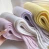 Sciarpa da donna spessa e soffice in stile coreano: Colore Solido, Imitazione Cashmere, Scialle Caldo da Collo Versatile per Autunno/Inverno 2023.