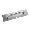 Stainless Steel Pull and Push Plate Door Access Door Pull Handle with Screws (Oval 280*65mm)