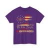 No Kings In America Shirt, American Flag Men Patriotic Shirt