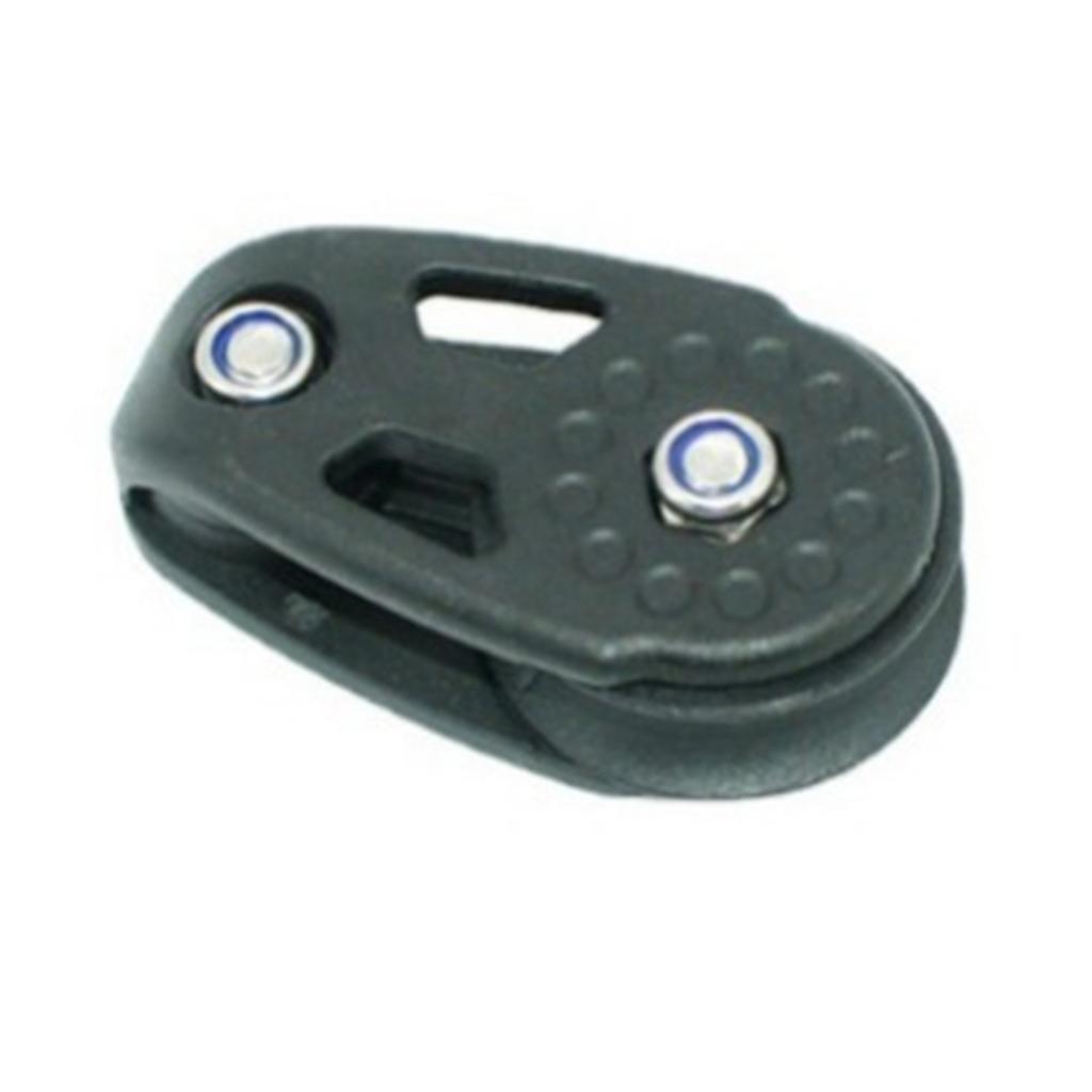 Plastic Kayak Pulley Block Sheave Block Slide Rail Anchor Trolley Sheave Water Sport Hardware for Kayak Canoe Boat
