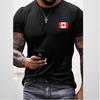 Casual Cotton Top Fashion Print Short Sleeve Loose T-Shirts Men’s