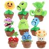 Plants Vs Zombies 2 Sonnenblume Erbsenschütze Topfpflanzen Plüschtier Puppe Kissen Spielzeug Figuren Weiches Kissen Geburtstagsgeschenke für Teenager