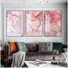 Nordisch Bunt Golden Skandinavisch Modern Abstrakt Leinwandbild Wandkunst Druck Bilder für Wohnzimmer Heimdekoration