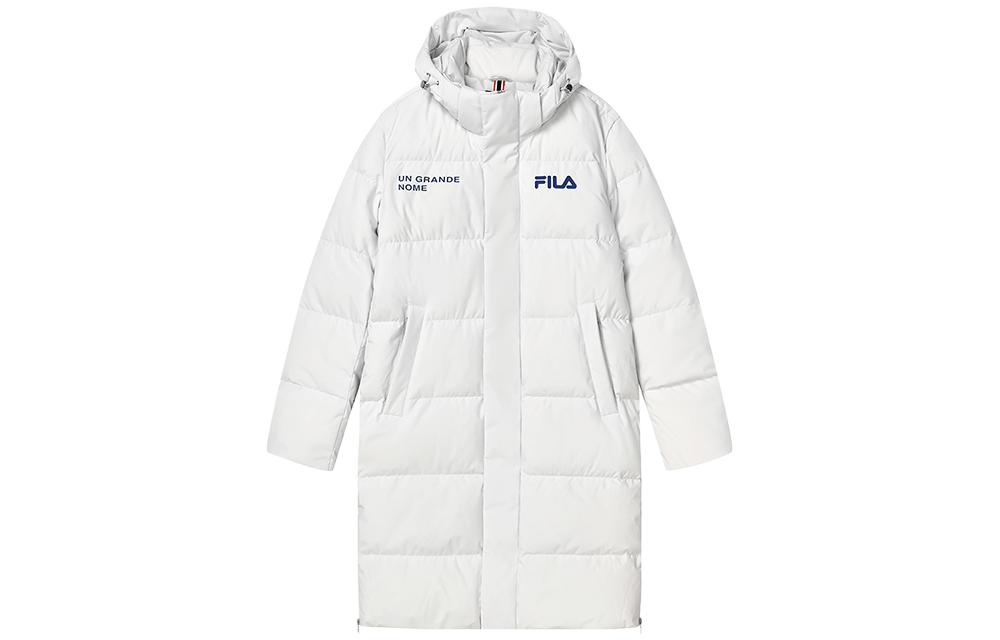 FILA Down Jacket Men's Cool Stone White