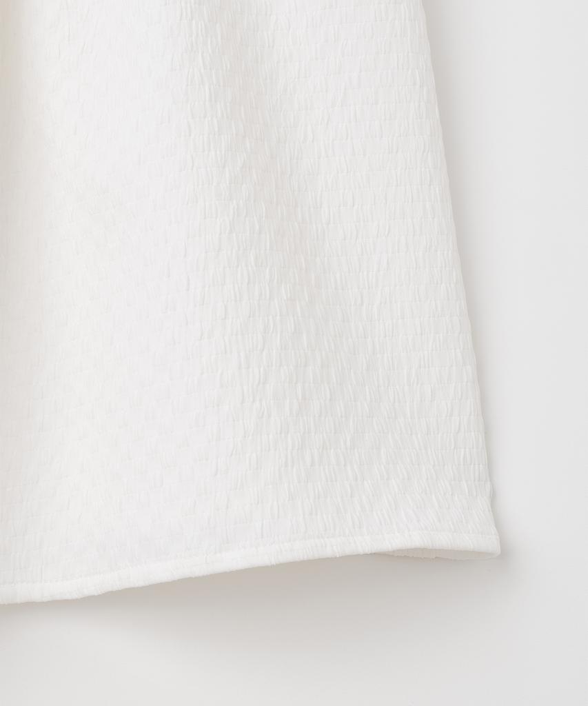 MILLO WOMEN Textured Puff Blouse [White]