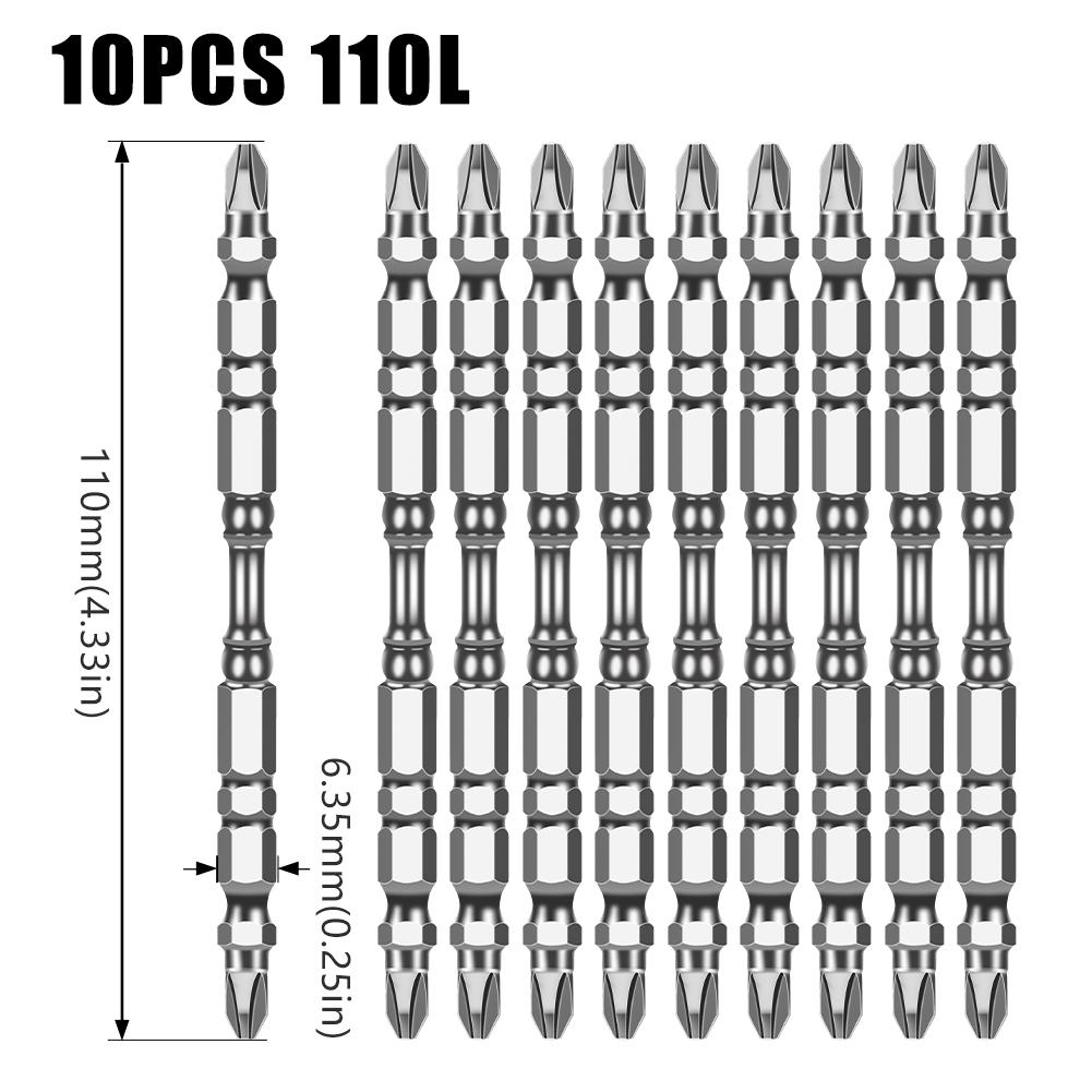 Head Screwdriver Cross Air Head Drill Bit S2 Strong Magnetic Non-Slip Head High Hardness Industrial