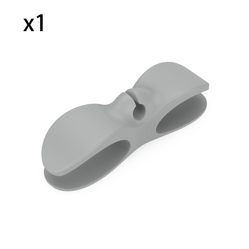 

1/3pcs Cord Winder For Kitchen Storage - No-Punch Plug Fixed Power Cord Organizer For Electrical Cable Management Home Organizing Storage Tool 1pcs серый