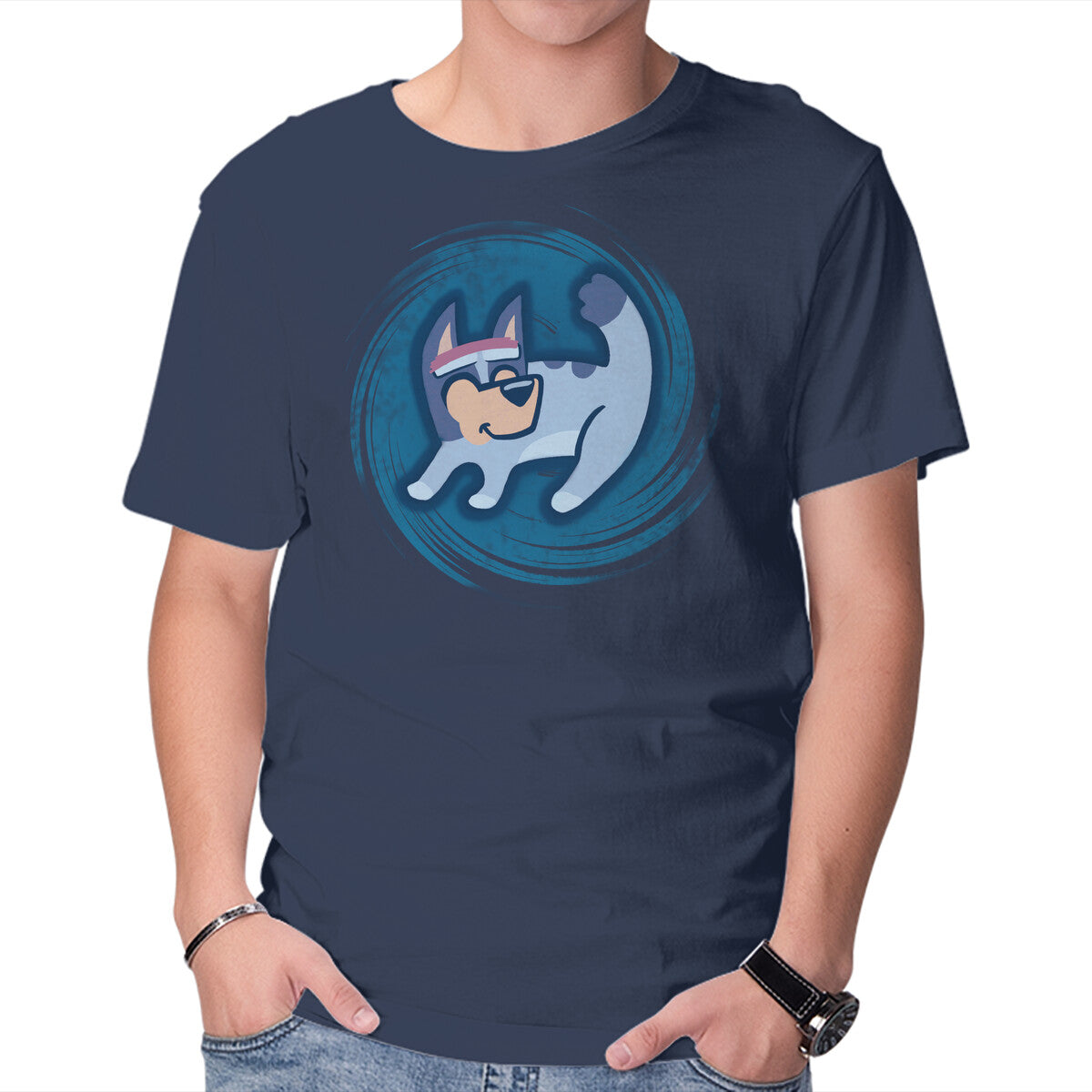 Unisex Crew Neck T-Shirt The Blue Queen Graphic Short Sleeve Casual Tee XXXL