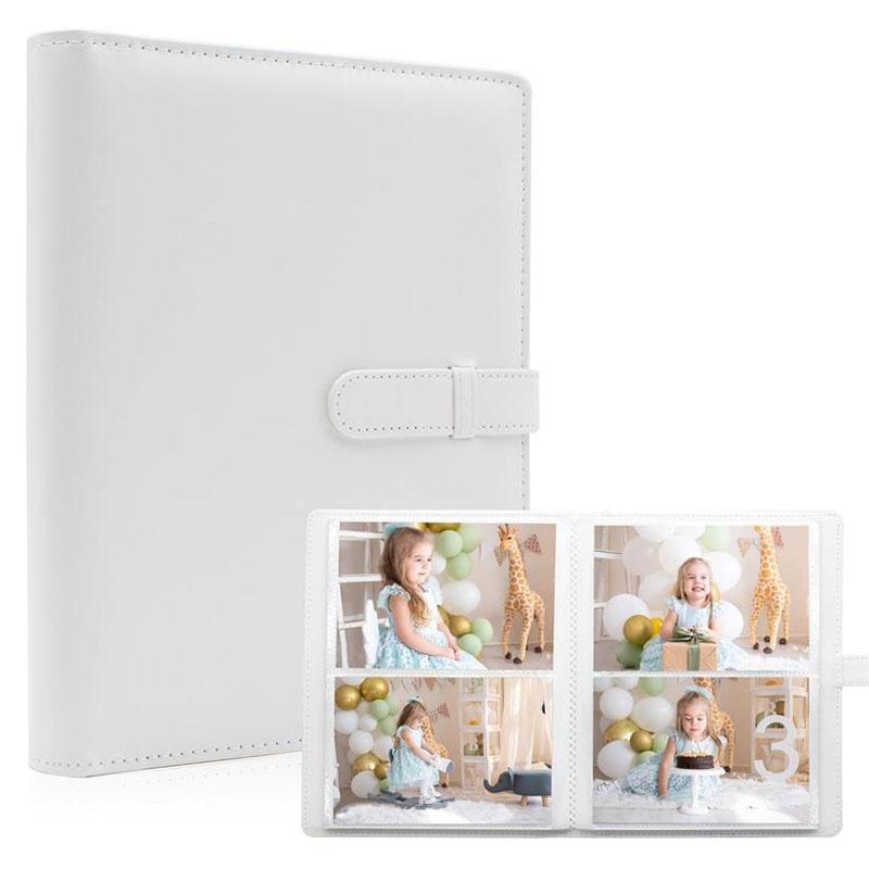 6x4 Photo Album – 152 Pockets Vegan Leather Cover Memory Album Book, Suitable for Family Wedding Boys Girls and Babies Storage