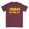 Zohran Mamdani T Shirts for Unisex Women Cotton Novelty TShirts Round Collar Tee Shirt Short Sleeve Clothes Plus Size