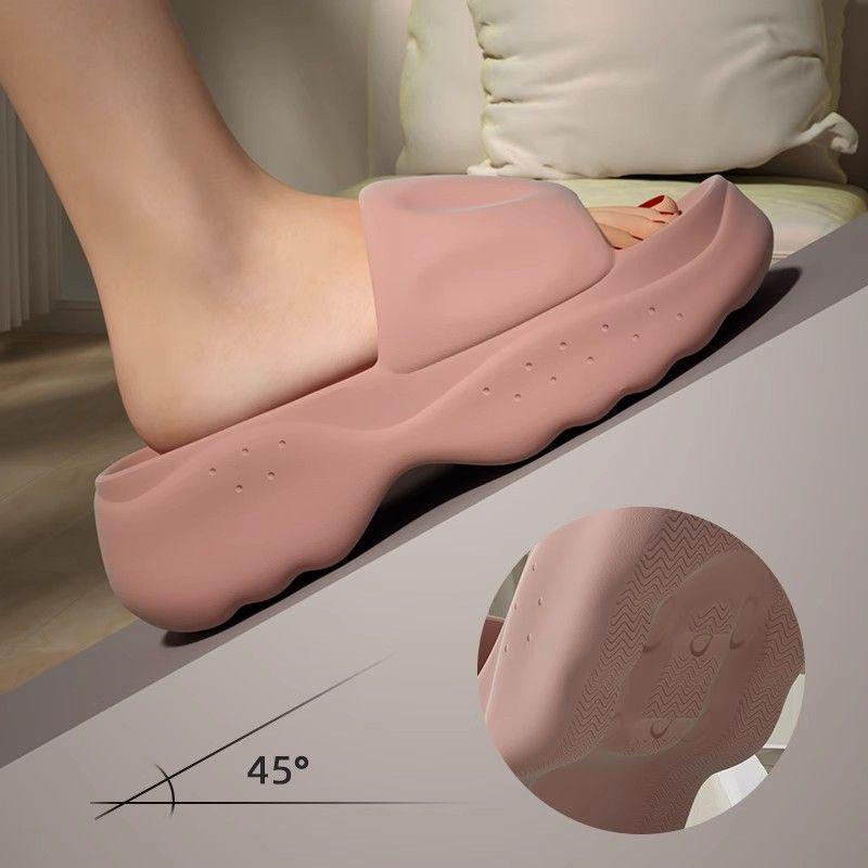 Dámské 6.0 Sandály s vysokou silnou podrážkou EVA - Letní pantofle pro nošení uvnitř i venku