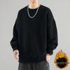 Unisex 450G Fleece Oversized Sweatshirt – Long Sleeve, Round Neck, Ideal for Autumn and Winter
