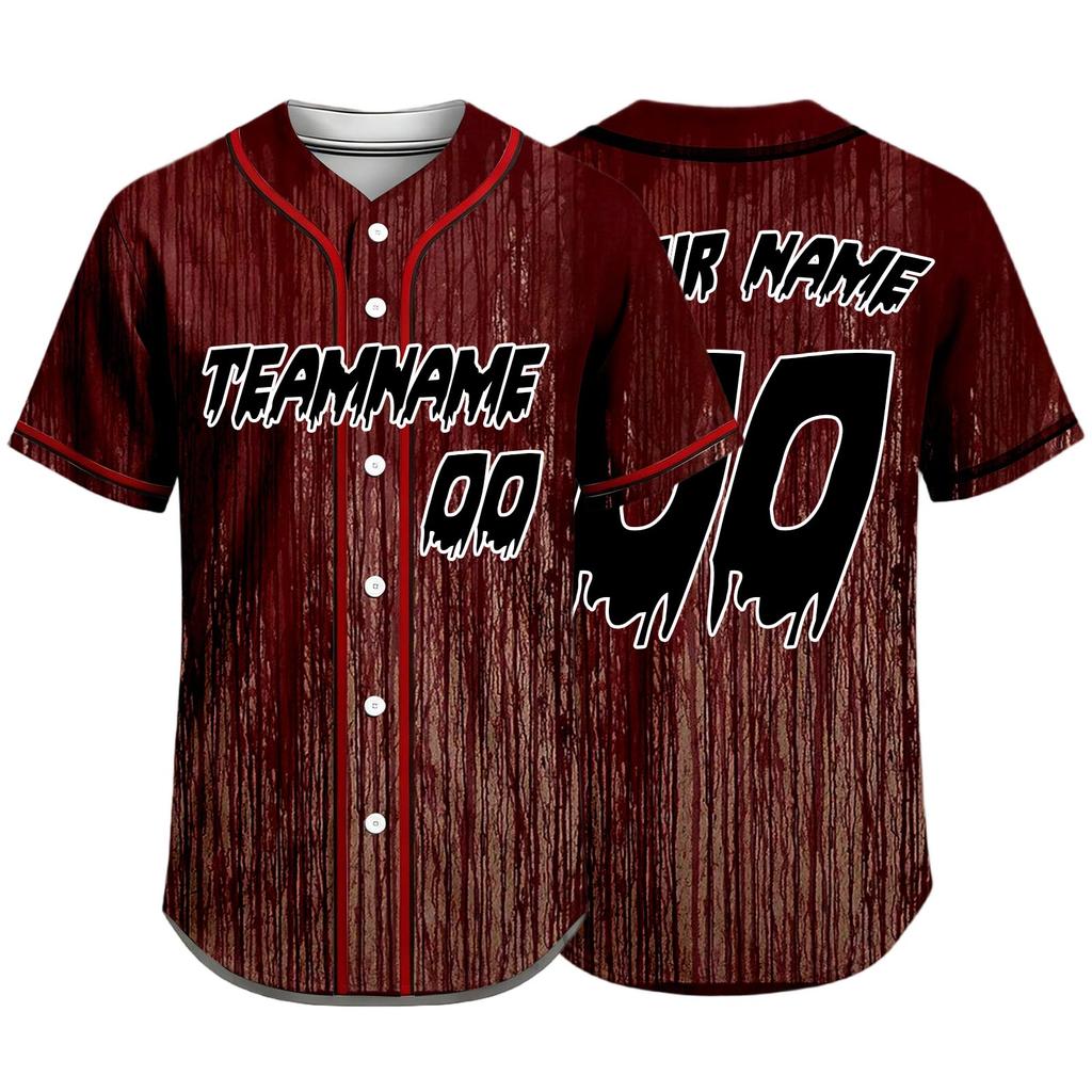 Unisex Halloween DIY Custom Baseball for Men, Women & Kids Sports Top Costume