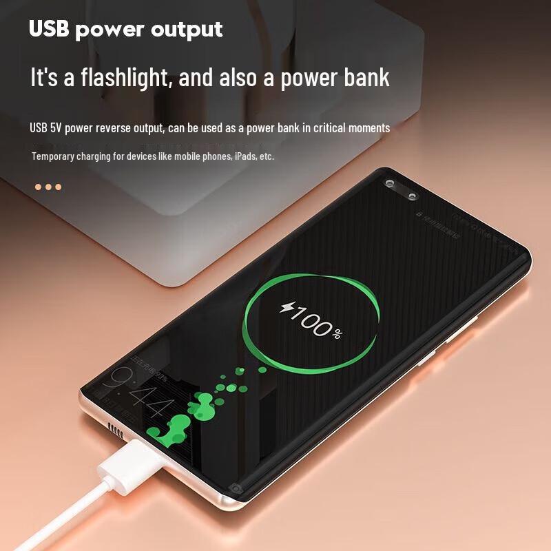SHENYU Multi-functional Solar & Magnetic LED Flashlight