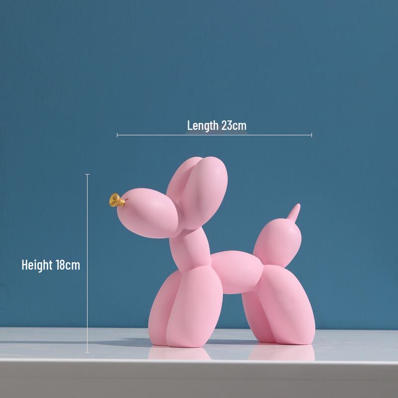 Colorful Modern Balloon Dog Ornaments: Living Room, Wine Cabinet & Office Decor