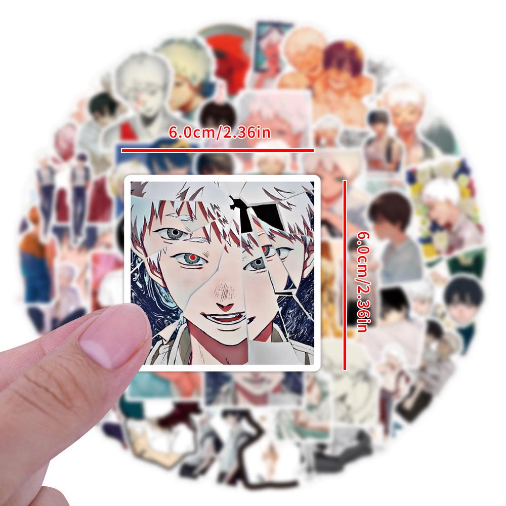 50 Summer Hikaru Died Graffiti Sticker Sheets for Suitcase & Notebook Decoration