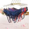 Dámské sexy krajkové spodní prádlo G-String s nízkým pasem, průhledné, rozkrokové tanga kalhotky