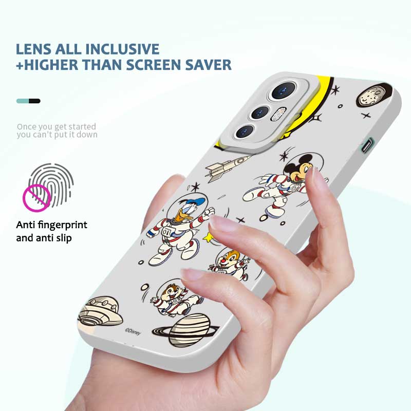 Buy Cute Cartoon Donald Duck Mickey Disney Phone Case Square Edge