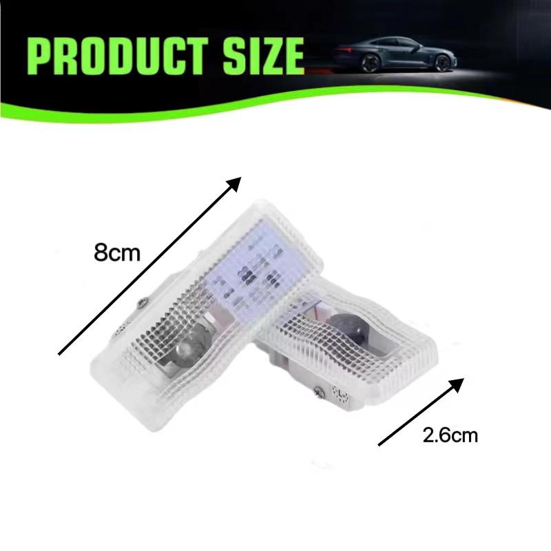 Luce di cortesia con logo LED per portiera auto per Citroen C3 C4 C5 X7 II Aircross 2011 2012 2013 2014 2015 2016 2017 C2 C6 C8 DS3 Articoli per auto