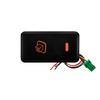 Universal Car Push Switch Button DRL Fog Light Power Fan Heating Radar Music for Toyota Land Cruiser LC100 4700 4500 LX470 Prado