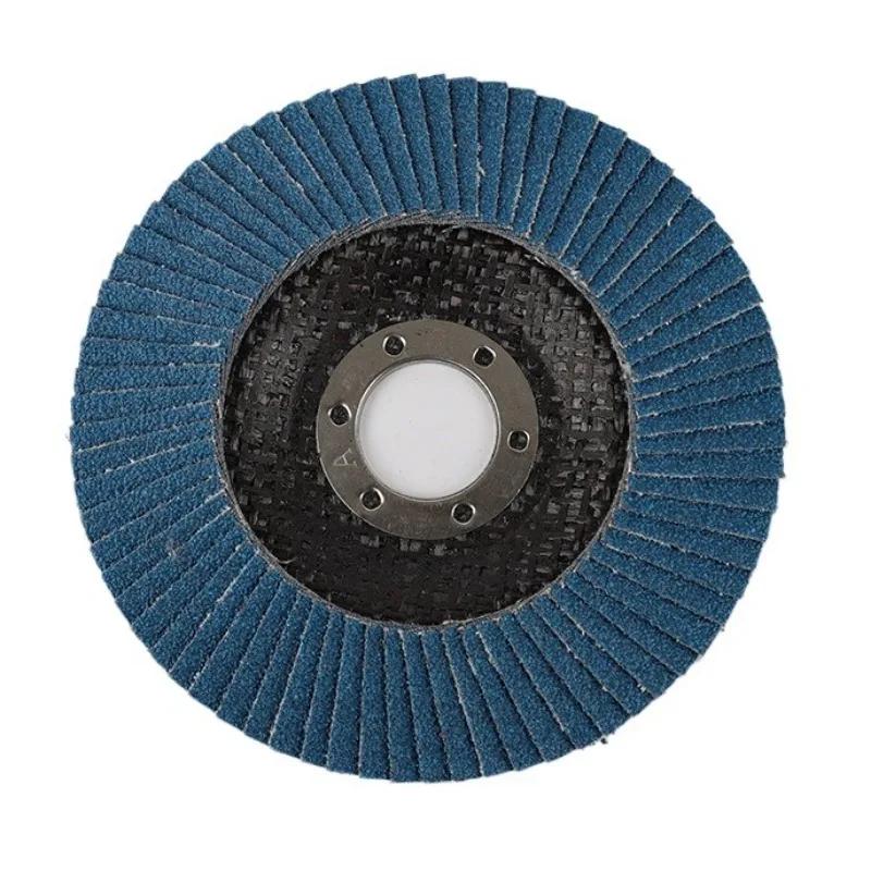 5'' 125mm Metal Sanding Flap Discs Angle Grinder Wheels Blade 40/ 60/80/120grit Flap Sanding Disc Angle Grinder Grinding Wheel