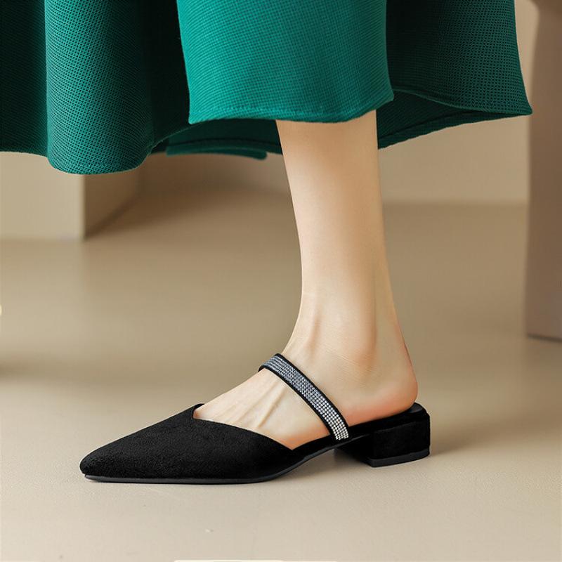 

Summer women s bag head slippers casual solid color rubber soft-soled slippers large size women s shoes new comfortable cool slippers women 39