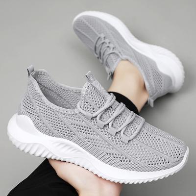 Męskie Sneakersy Casualowe Siateczkowe Oddychające Buty 2024 Nowe Męskie Buty do Biegania Modne Sznurowane Lekkie Buty do Chodzenia Męskie Buty Tenisowe