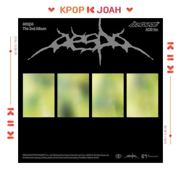 aespa [LEMONADE] 2nd Full Album (ACID Ver.) RANDOM