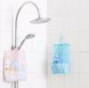Bathroom Storage Clothespin Mesh Bag Hooks Hanging Bag Organizer Shower Bath New