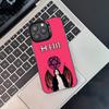 H-HIM Band V-Ville V-Valo For iPhone 17,16,15,14,13,12,11,Pro,MAX,Plus Black Shockproof Candy Matte Cover
