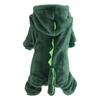 Dinosaur Cat Clothes Dog Pet Dinosaur Cosplay Hoodies Soft Halloween Dog Costume Pet Clothes For Small Medium Dog Cat Puppy