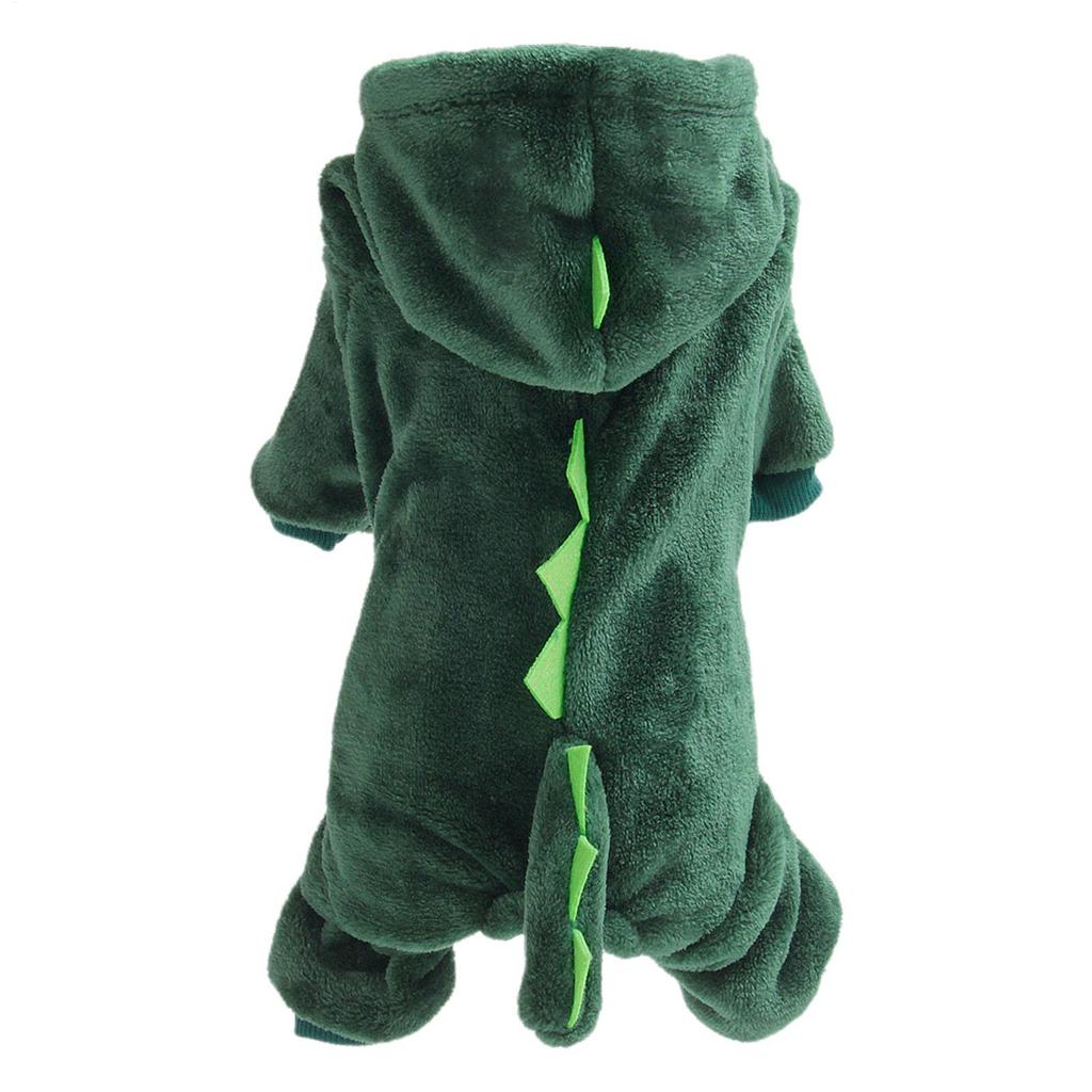 Dinosaur Cat Clothes Dog Pet Dinosaur Cosplay Hoodies Soft Halloween Dog Costume Pet Clothes For Small Medium Dog Cat Puppy