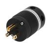 Monosaudio M100G Pure Copper GoldPlated Power Plug AC Power Connector Plug for Audio DIY Power Cord 15A 250V