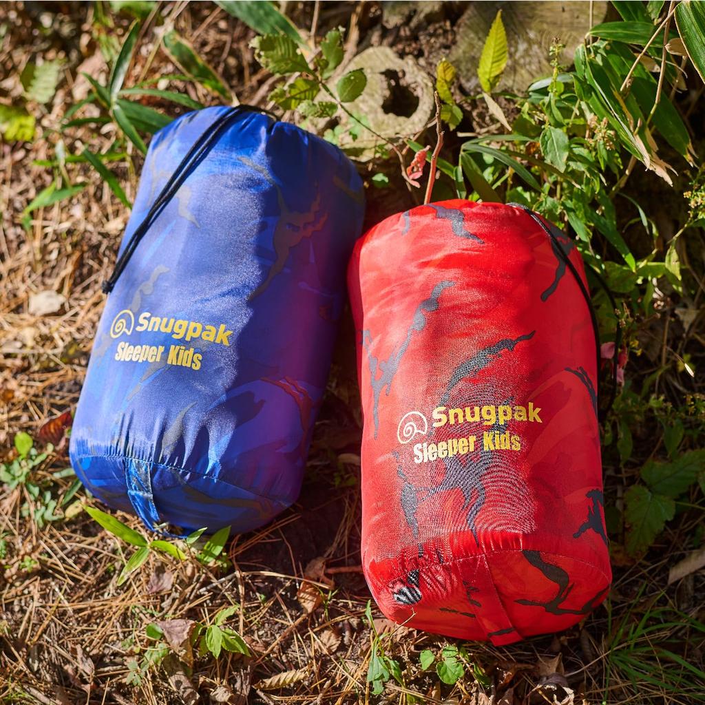 Snugpak Kinder Schlafsack Square Light Reißverschluss Schlafsack Waschbar Japanische Tasche, Blau, (Offizielles Produkt)