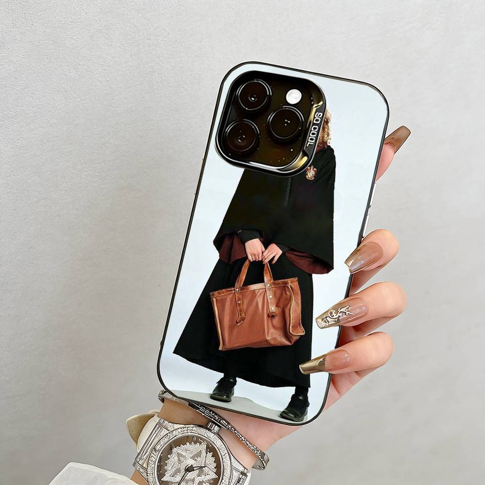 Emma Watson Phone Case For iPhone 17,16,15,14,13,12,11 Plus,Pro Max,XS,Colorful Silver Phone case Funda Cover