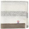 Hayashi Hand Towel, approx. 34 x 35 cm, Imabari Towel, Famille Border, Brown, WI207026, Made in Japan
