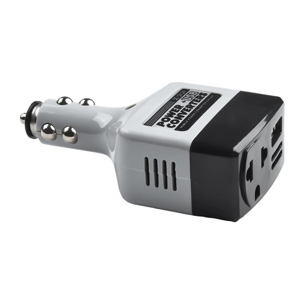 Adaptéry do auta s měničem 12V/24V na 220V DC na AC, měnič, USB zásuvka, nabíječka, univerzální výkonové transformátory