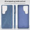 Luxury Microfiber Magnetic Wireless Charging Phone Case For Samsung Galaxy S24 S25 S26 Ultra For Magsafe Metal Camera Lens Cover