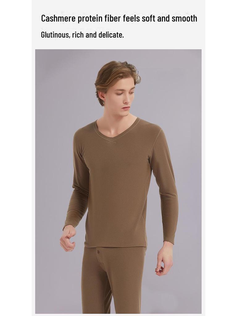 German Velvet Women's Thermal Underwear: Plus Velvet, Thickened, Antibacterial, Skin-Beautifying Suit for Autumn