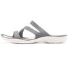 Crocs Swiftwater Lehká Pohodlná Sportovní Pantofle Sandály Dámské Šedá 203998-06X
