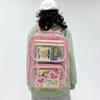 Schoolbag spot supply PVC transparent waterproof backpack 1011 new PVC large-capacity student schoolbag