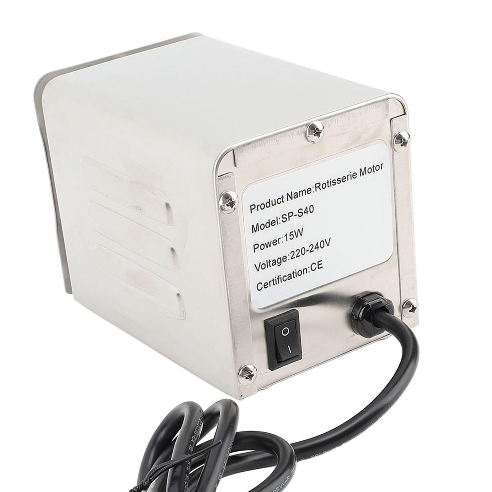 Grill Rotisserie Motor 15W 110lb Load