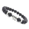 Volcanic Rock Elephant Bracelet - 8mm Jewelry Accessory