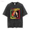 Vintage 90S Roxette World Tour1991 1992 Double Sided Print T Shirt White Size L Vintage Washed Unisex Soft Breathable