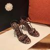 Fashion 2025 Sandals Designer Sandals   Fashion Solid  Party Pumps  Sexy Pointed Toe Heels Shoes for Women