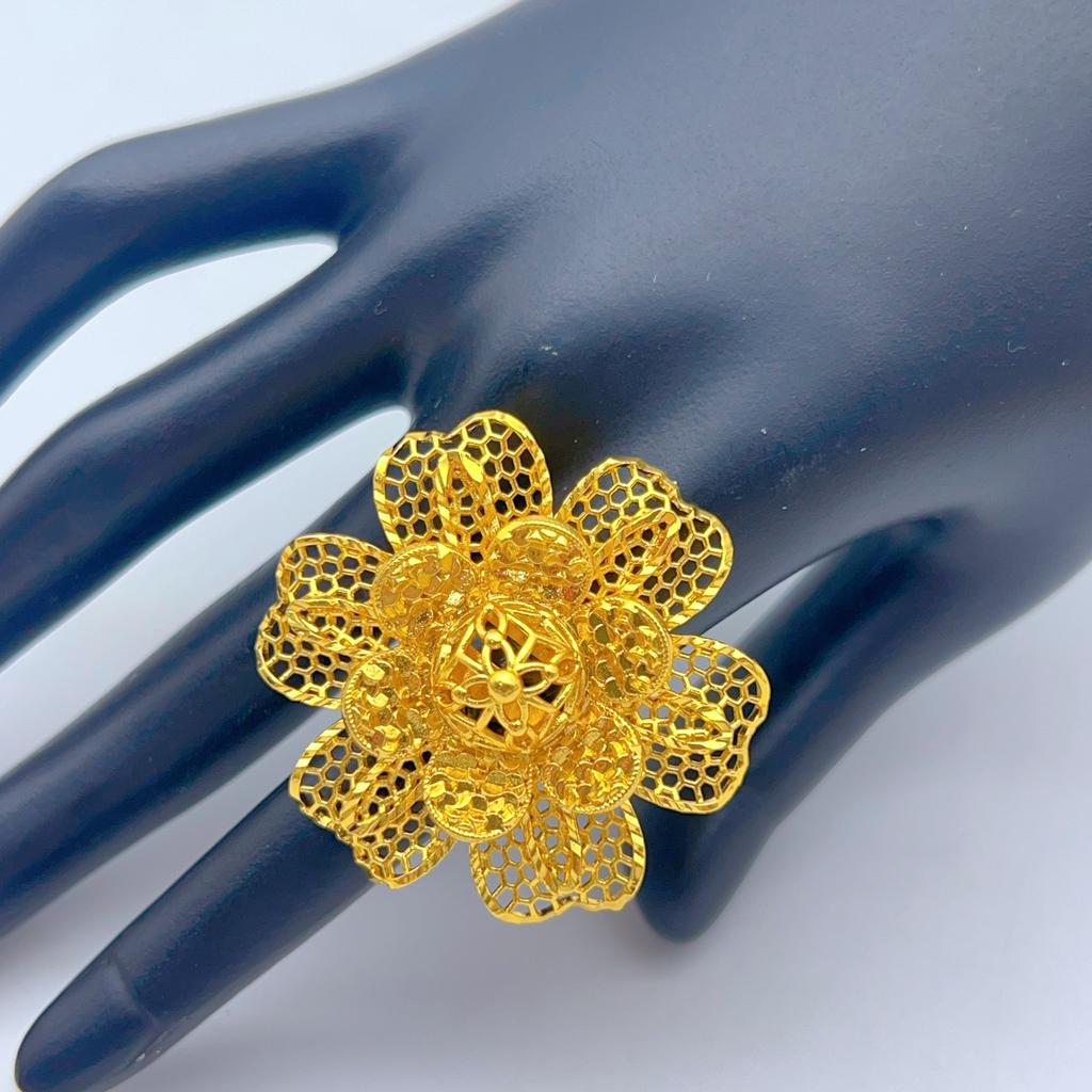 2026 Ring Non-fading Gold Ring Adjustable Opening Ring