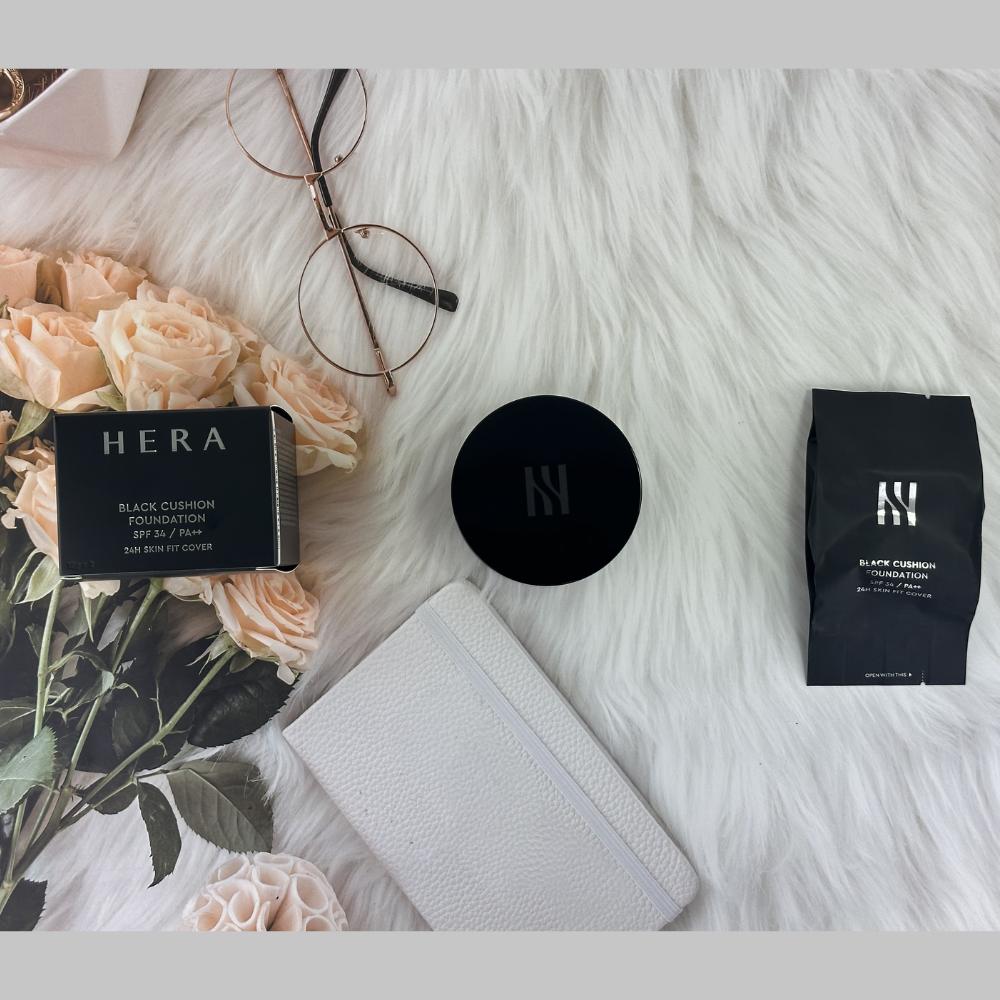 Hera 2024 NEW Black Cushion  Foundation (15g+Refill 15g) SPF34/PA++(9 Colors)