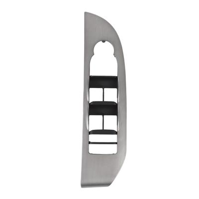 Master Power Window Switch Bezel 15920638 Front Left Driver Side Window Switch Panel Trim for 1500 2500 3500 Silver