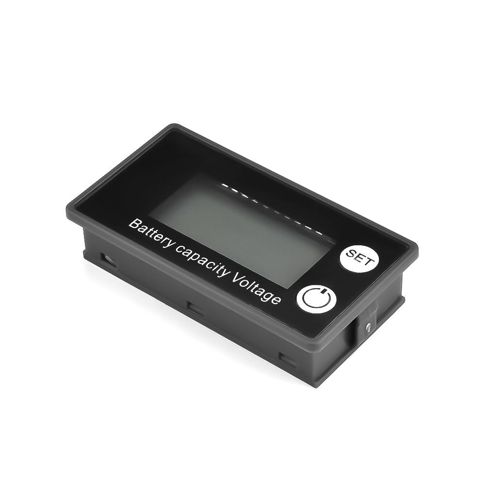DC 8-100V Battery Capacity Indicator Digital Display Voltage Meter 12V, 36V, 48V, 60V, 72V, 84V Suitable for Cars and Motorcycle